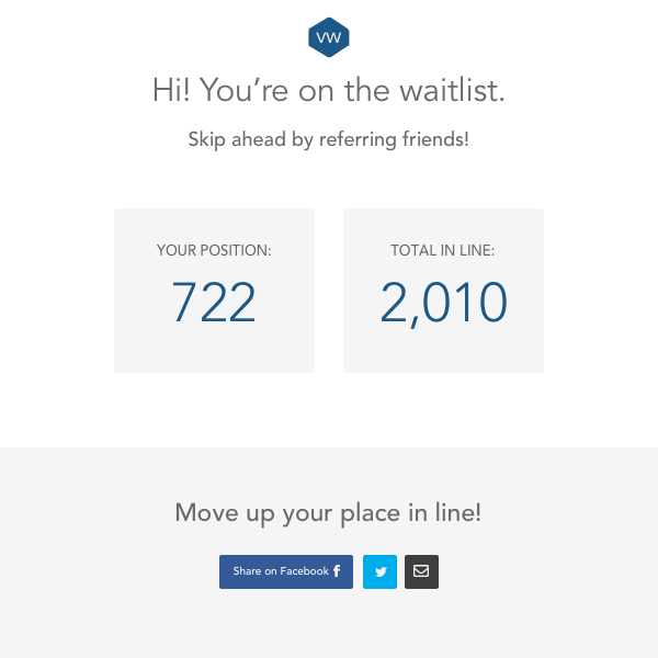 Prelaunch Waitlist Contest Landing Page Example